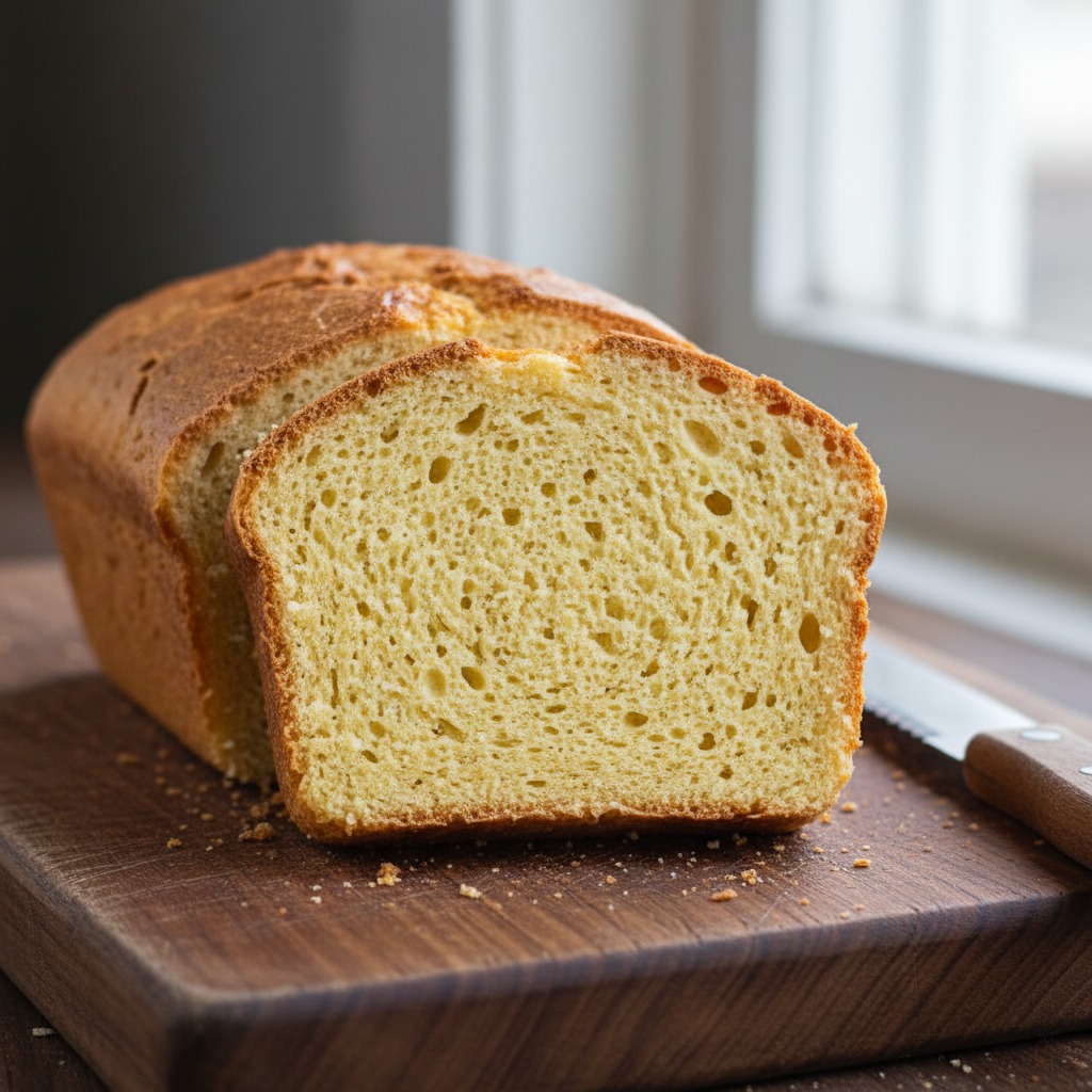 Many keto bread recipes rely on large amounts of eggs for structure. While eggs help hold the loaf together, they often create a sponge-like texture that feels more like cake than real bread.